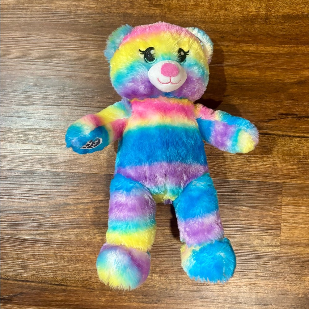 Build A Bear Tie Dye Teddy Bear